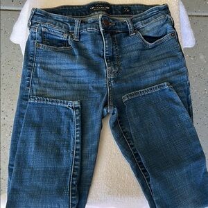 Lucky Brand Blue Ankle Cropped Jeans